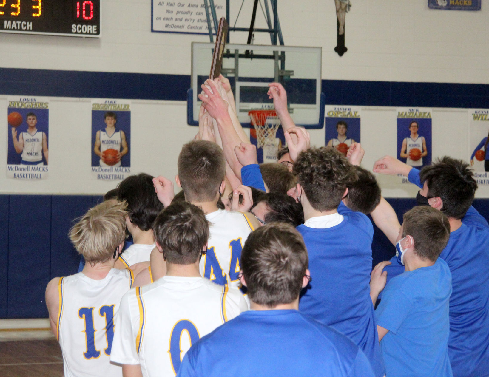 Turtle Lake at McDonell boys basketball 2-27-21